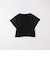 SHIPS any:〈手洗い可能〉メッシュ シアー ハンカチ スリーブ ドッキング TEE