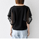 SHIPS any:〈手洗い可能〉メッシュ シアー ハンカチ スリーブ ドッキング TEE