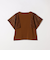 SHIPS any:〈手洗い可能〉メッシュ シアー ハンカチ スリーブ ドッキング TEE