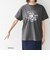 SHIPS Colors:ミッキーマウス バンド プリント Tシャツ◇