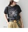 SHIPS Colors:ミッキーマウス バンド プリント Tシャツ◇