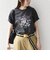 SHIPS Colors:ミッキーマウス バンド プリント Tシャツ◇
