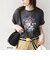 SHIPS Colors:ミッキーマウス バンド プリント Tシャツ◇