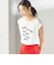 プラチナ ヴェール フレンチ スリーブ TEE