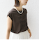 プラチナ ヴェール フレンチ スリーブ TEE