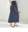 〈手洗い可能〉ACAR リップル ポケット スカート