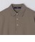 SHIPS Colors:〈洗濯機可能〉14G 天竺 ニット ポロシャツ