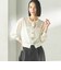 《一部追加予約》TORRAZZO DONNA:〈手洗い可能〉ビジュー シアー カーディガン