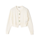 TORRAZZO DONNA:〈手洗い可能〉ビジュー シアー カーディガン