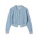 《一部追加予約》TORRAZZO DONNA:〈手洗い可能〉ビジュー シアー カーディガン