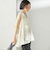 TORRAZZO DONNA:〈手洗い可能〉フラワー ティアード ブラウス