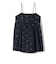 SHIPS Colors:〈手洗い可能〉コットンオーガンジー ドット エンブロイダリー キャミソール