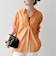 SHIPS any:〈洗濯機可能〉リネン ミックス スタンドカラー ポケット シャツ 25SS 2