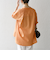 SHIPS any:〈洗濯機可能〉リネン ミックス スタンドカラー ポケット シャツ 25SS 2