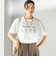 【SHIPS別注】Odub:〈手洗い可能〉プリント TEE