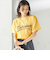 【SHIPS別注】Odub:〈手洗い可能〉プリント TEE