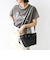 【WEB限定】テープ ショルダー ドロスト バッグ