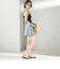 maroba:＜手洗い可能＞ラッシュ リボン ラップ スカート