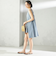 maroba:＜手洗い可能＞ラッシュ リボン ラップ スカート