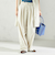 maroba:＜手洗い可能＞ドロスト ラッシュ パンツ