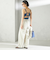 maroba:＜手洗い可能＞ドロスト ラッシュ パンツ