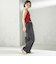 maroba:＜手洗い可能＞ドロスト ラッシュ パンツ