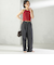 maroba:＜手洗い可能＞ドロスト ラッシュ パンツ