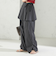 maroba:＜手洗い可能＞ドロスト ラッシュ パンツ