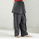 maroba:＜手洗い可能＞ドロスト ラッシュ パンツ