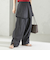 maroba:＜手洗い可能＞ドロスト ラッシュ パンツ