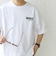 【WEB限定】SHIPS any: NATIONAL PARK ヴィンテージライク ワンポイント プリント Tシャツ◇