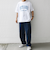 SHIPS any: NATIONAL PARK ヴィンテージライク プリント Tシャツ◇
