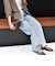 〈洗濯機可能〉ドロスト イージー デニム パンツ