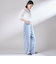 〈洗濯機可能〉ドロスト イージー デニム パンツ