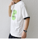 SCREEN STARS: レトロ プリント リンガー Tシャツ◇