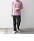 SCREEN STARS: ガーメントダイ フェード カラー レトロ グラフィック Tシャツ◇