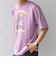 SCREEN STARS: ガーメントダイ フェード カラー レトロ グラフィック Tシャツ◇