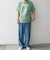 SCREEN STARS: ガーメントダイ フェード カラー レトロ グラフィック Tシャツ◇