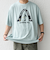 SCREEN STARS: ガーメントダイ フェード カラー レトロ グラフィック Tシャツ◇