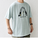 SCREEN STARS: ガーメントダイ フェード カラー レトロ グラフィック Tシャツ◇