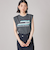 SHIPS NINE CASE:ロゴ ノースリーブ TEE