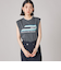 SHIPS NINE CASE:ロゴ ノースリーブ TEE