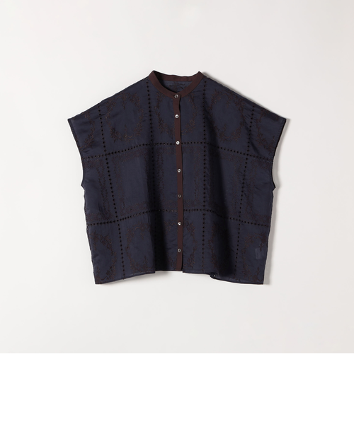 一部追加予約》SHIPS any:〈手洗い可能〉エンブロイダリー