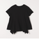 quaranciel:〈手洗い可能〉ハンカチーフヘム フレア クルーネック TEE