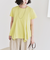 quaranciel:〈手洗い可能〉ハンカチーフヘム フレア クルーネック TEE
