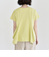 quaranciel:〈手洗い可能〉ハンカチーフヘム フレア クルーネック TEE