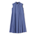 SHIPS Primary Navy Label:〈手洗い可能〉タック フレア ワンピース