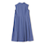 SHIPS Primary Navy Label:〈手洗い可能〉タック フレア ワンピース