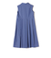 SHIPS Primary Navy Label:〈手洗い可能〉タック フレア ワンピース