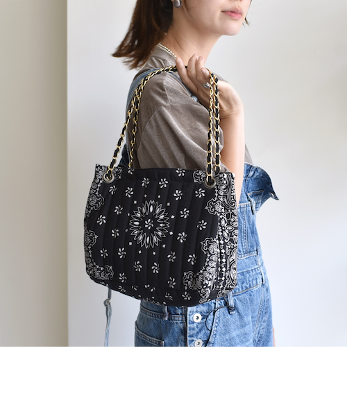 MALUS: バンダナ キルティング ショルダー バッグ｜シップスの